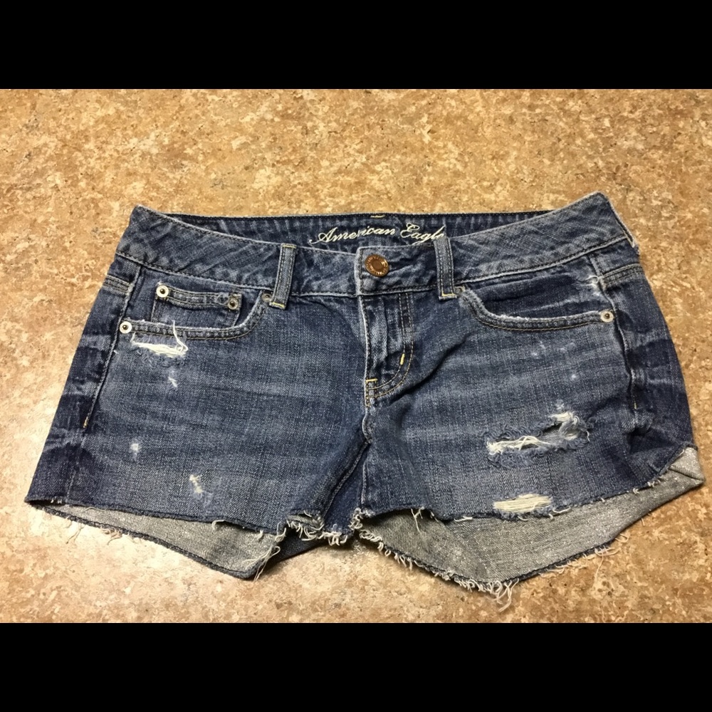 American Eagle Jean Shorts Size 2